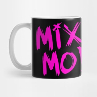 Mix Mob Lettering Logo (Pink) Mug